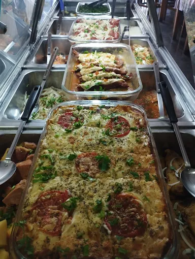 Macarrão gratinado – post do Instagram do Restaurante Ralley