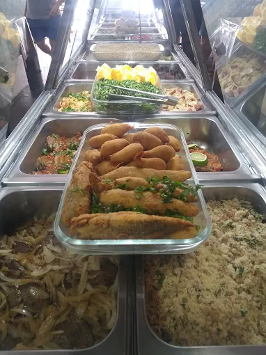 Coxinha e acompanhamentos – post do Instagram do Restaurante Ralley